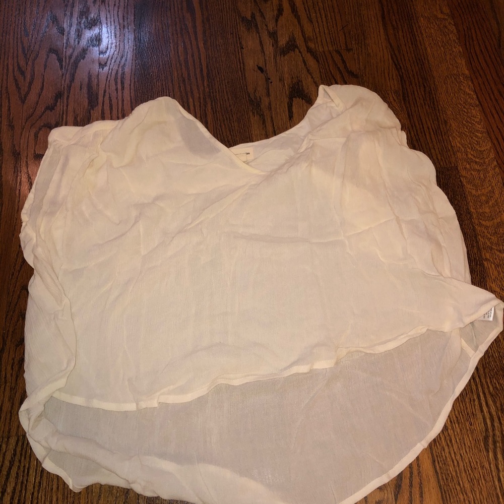 Creme urban outfitters shirt